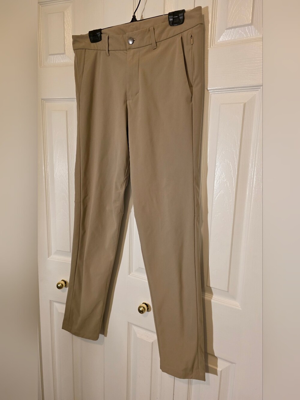 Lululemon ABC Slim-Fit Trouser In Warpstreme In Tan/Sand 32W